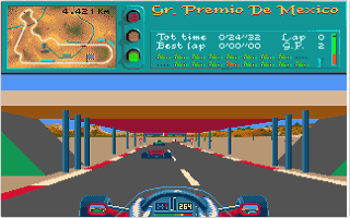 Vroom Datadisk atari screenshot